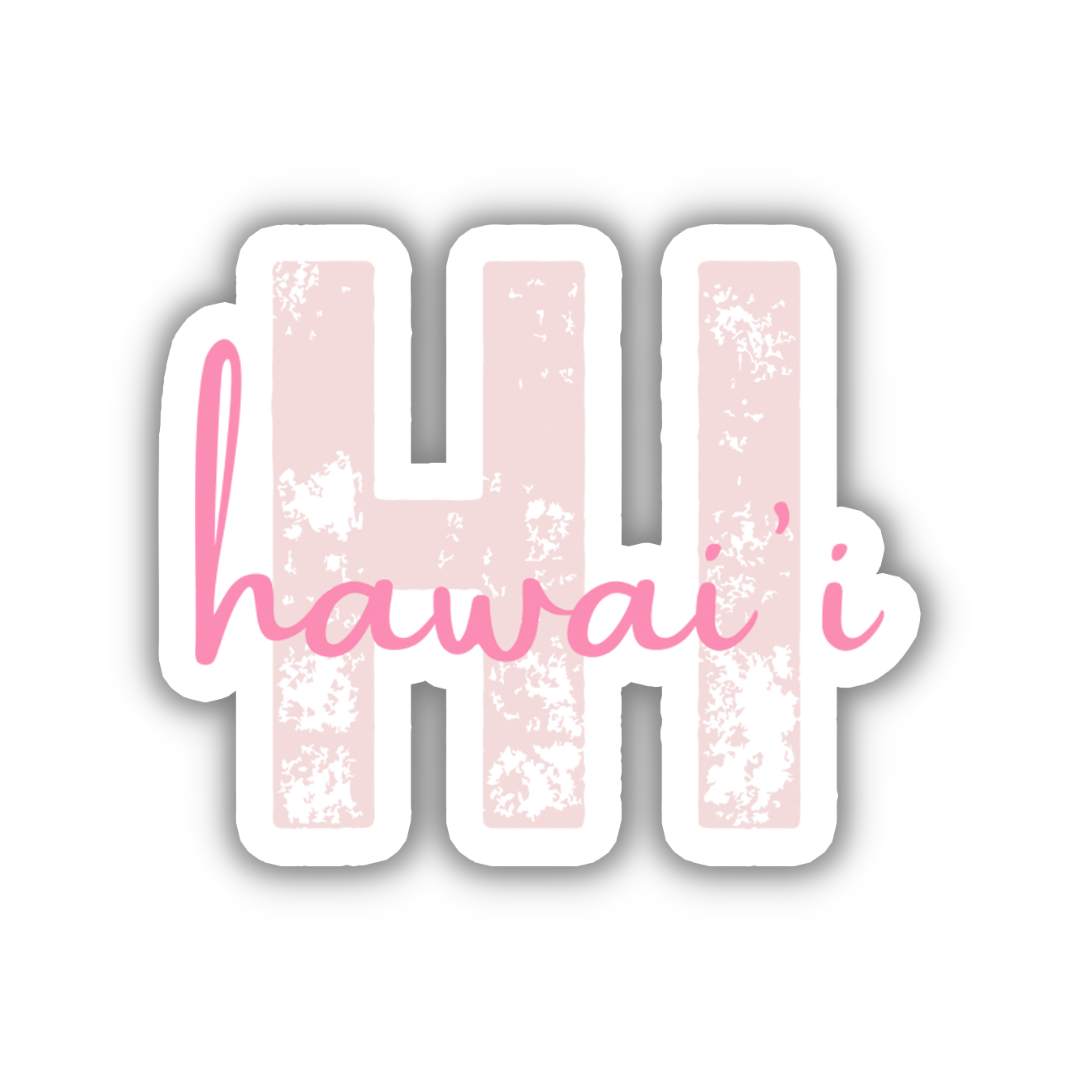 Hawai'i State Code Sticker