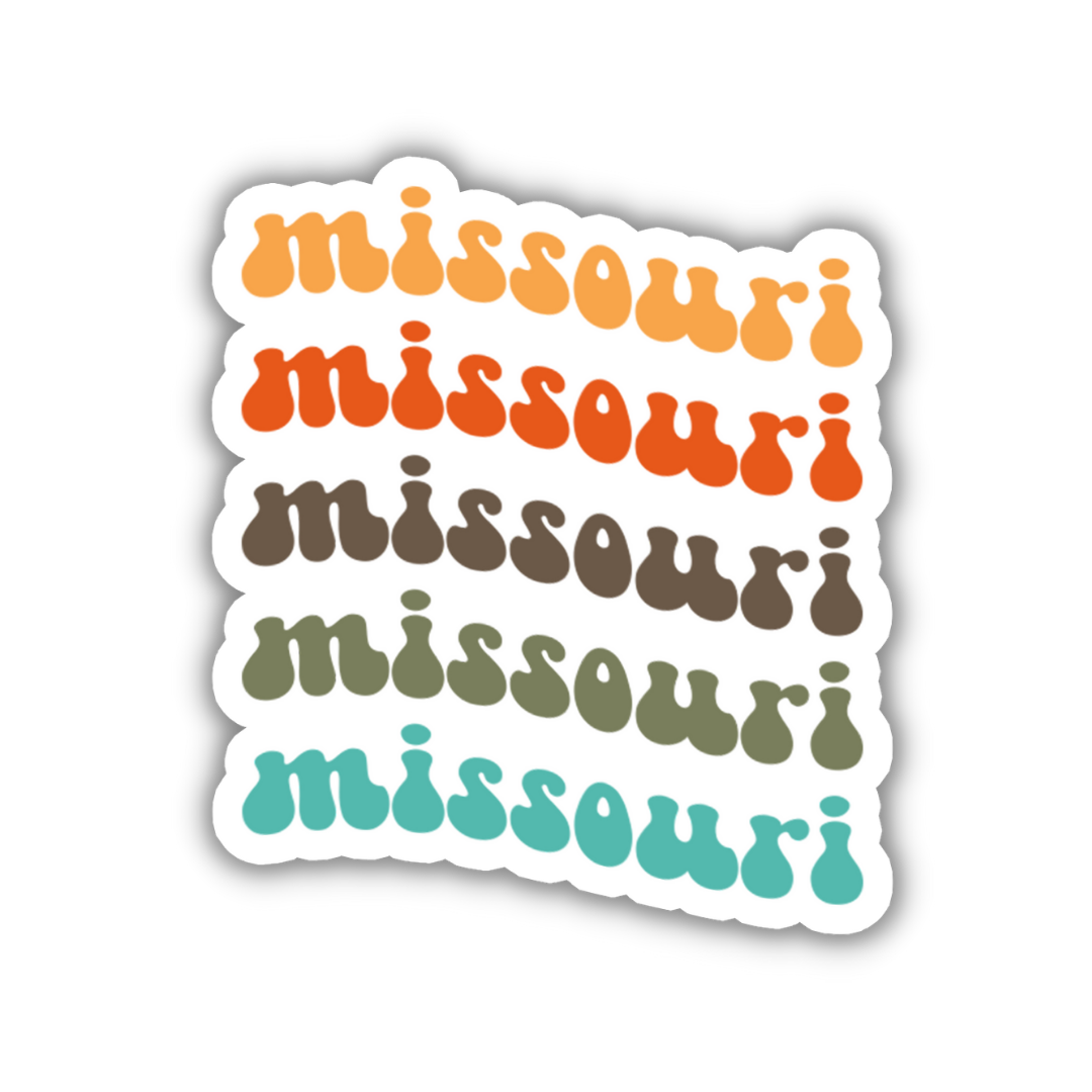 Missouri Retro Sticker