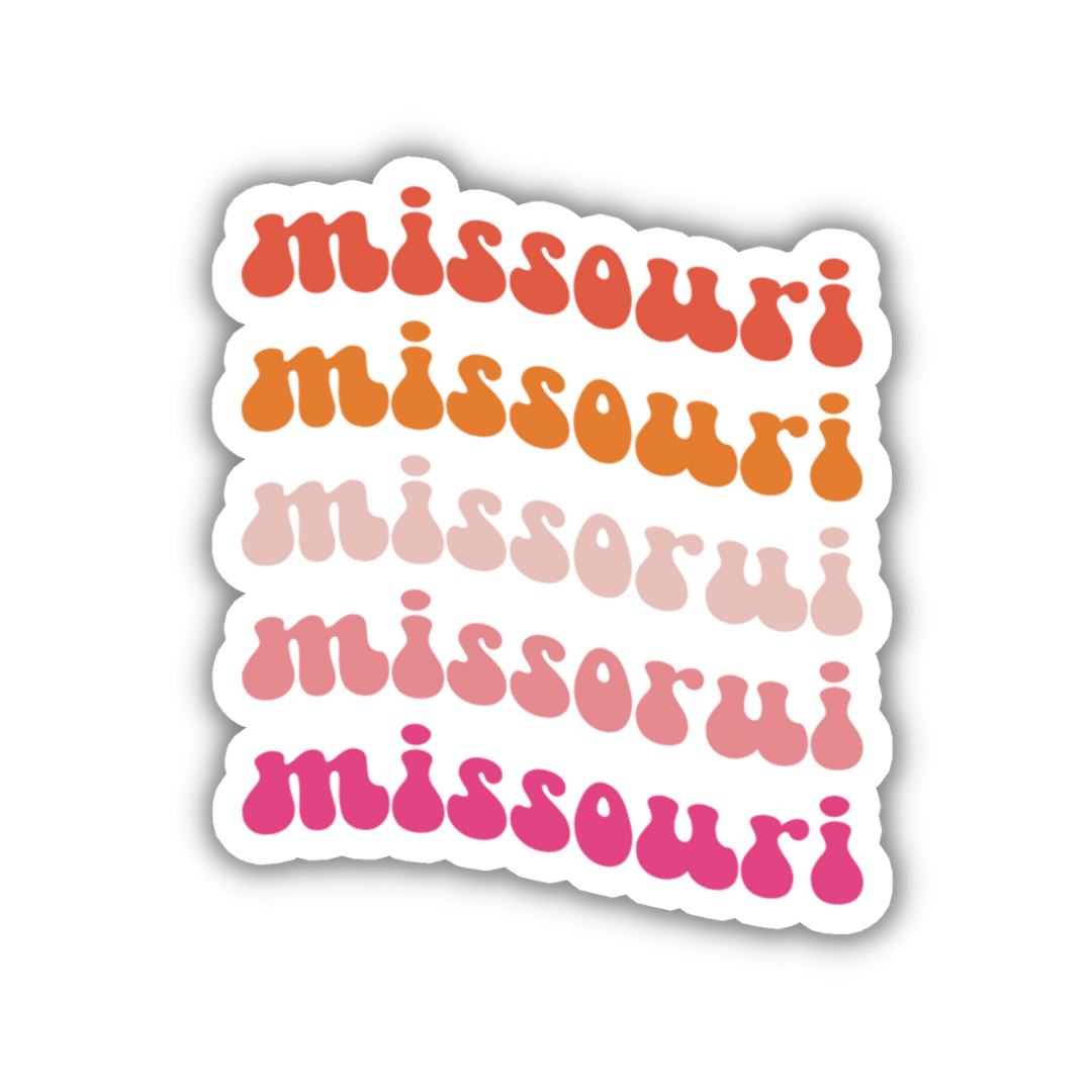 Missouri Retro Sticker