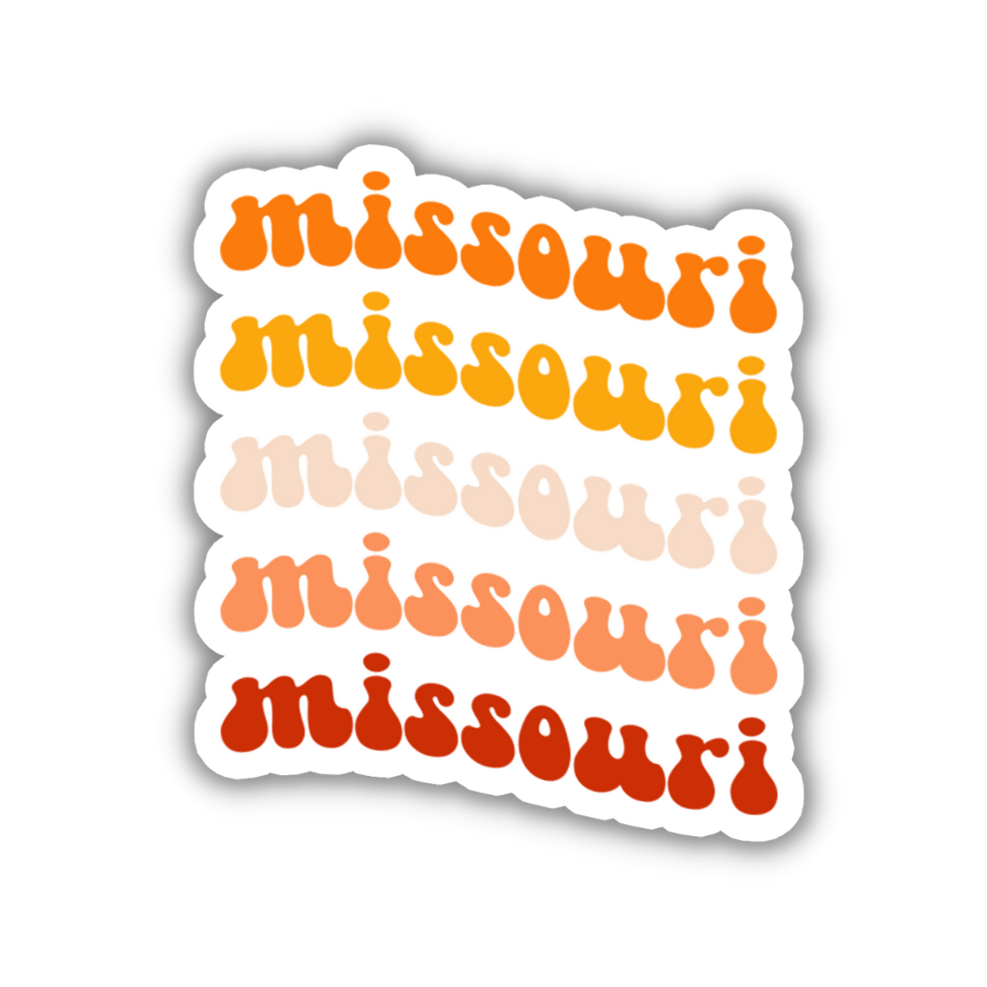 Missouri Retro Sticker