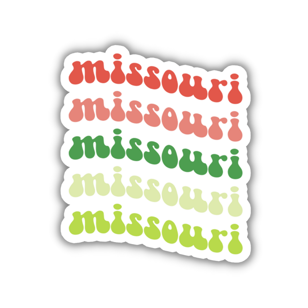 Missouri Retro Sticker