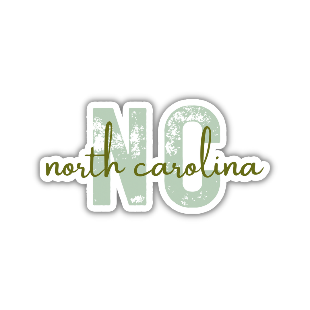 North Carolina State Code Sticker