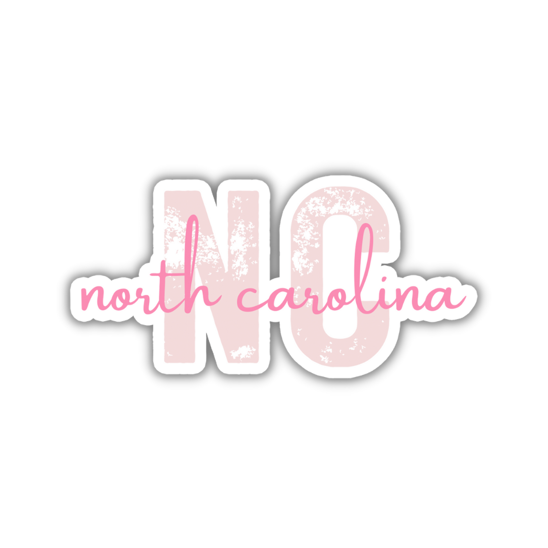 North Carolina State Code Sticker