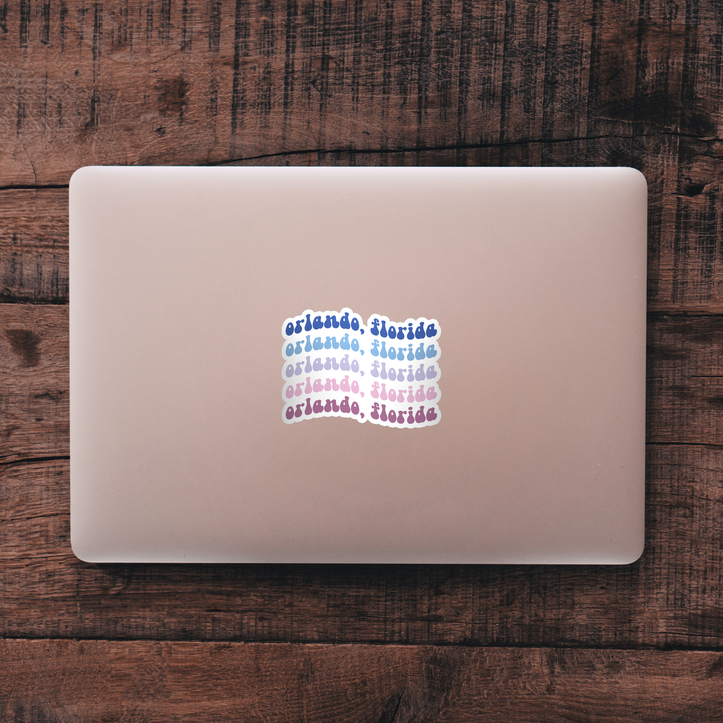 Orlando, Florida Retro Sticker