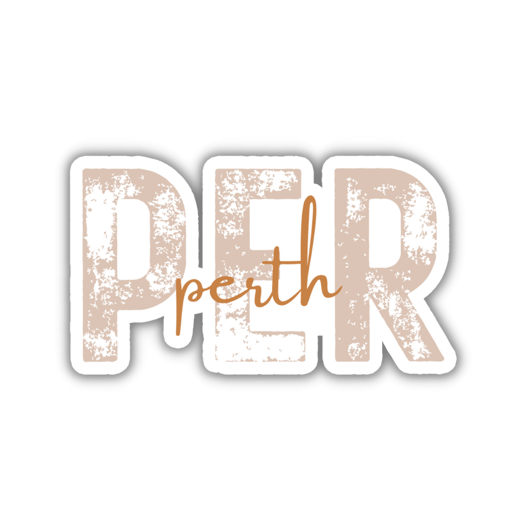 PER Perth Airport Code Sticker