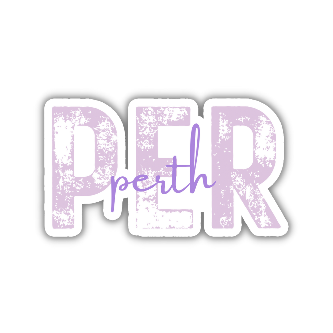 PER Perth Airport Code Sticker