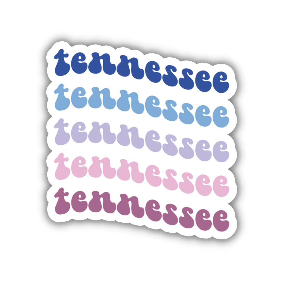 Tennessee Retro Sticker