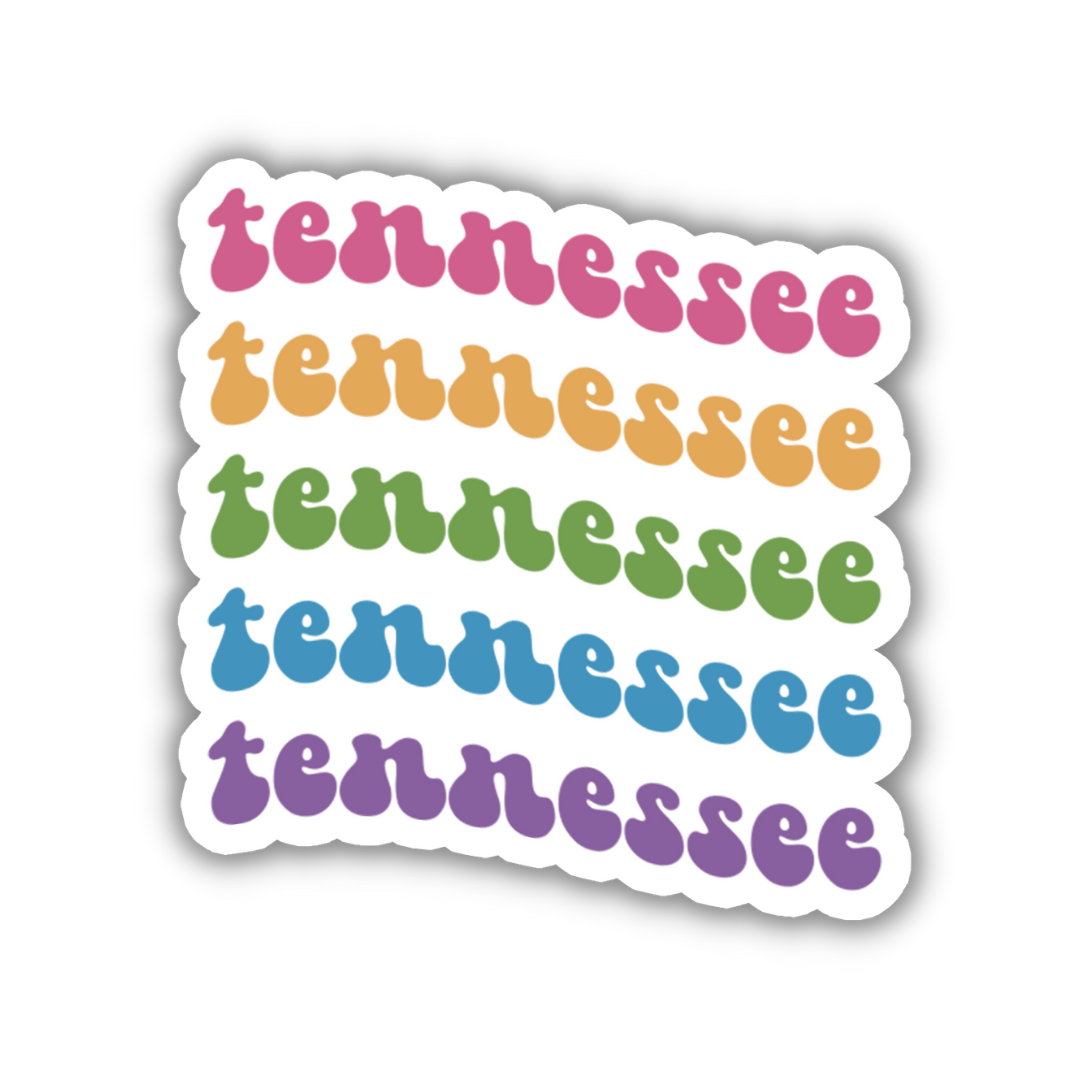 Tennessee Retro Sticker