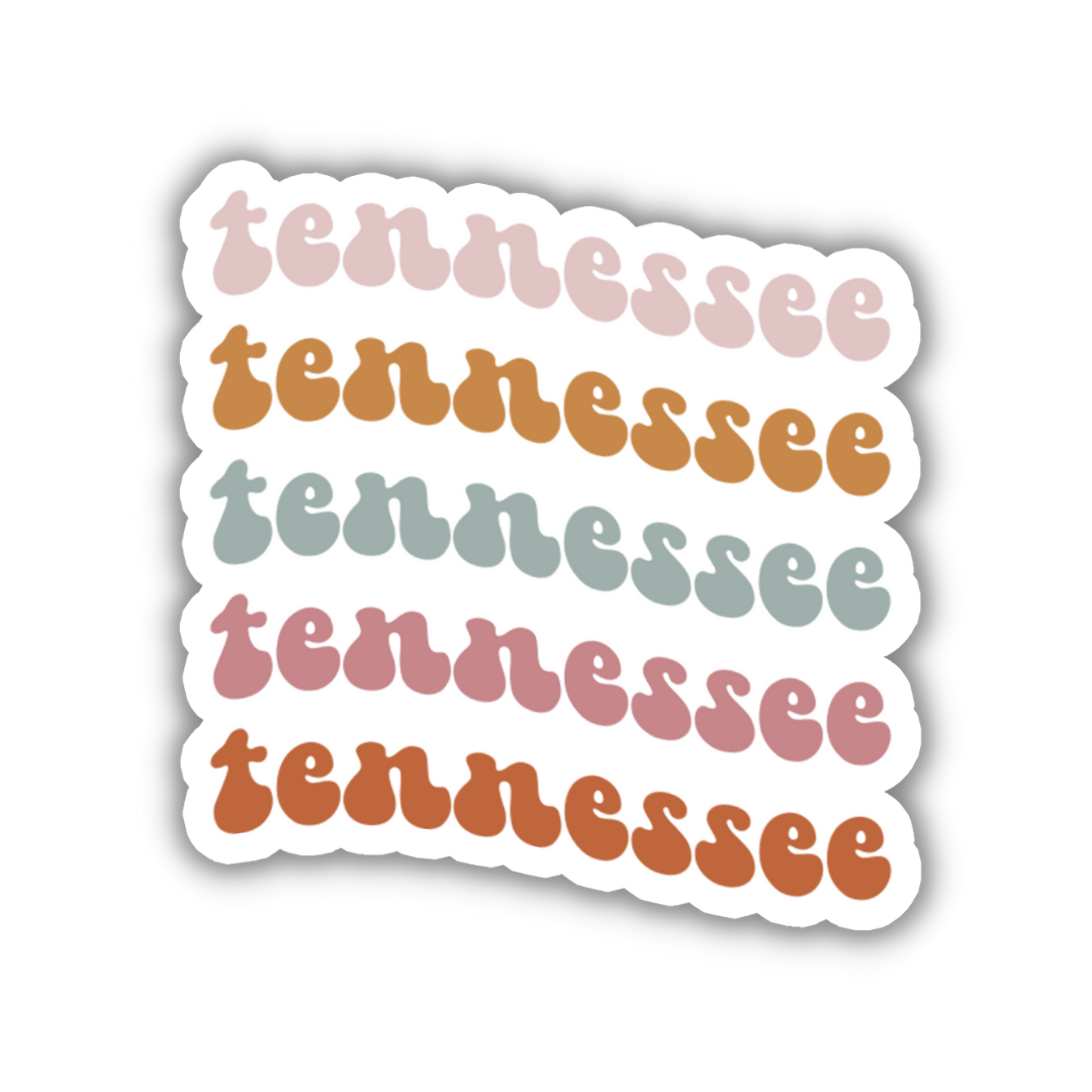 Tennessee Retro Sticker