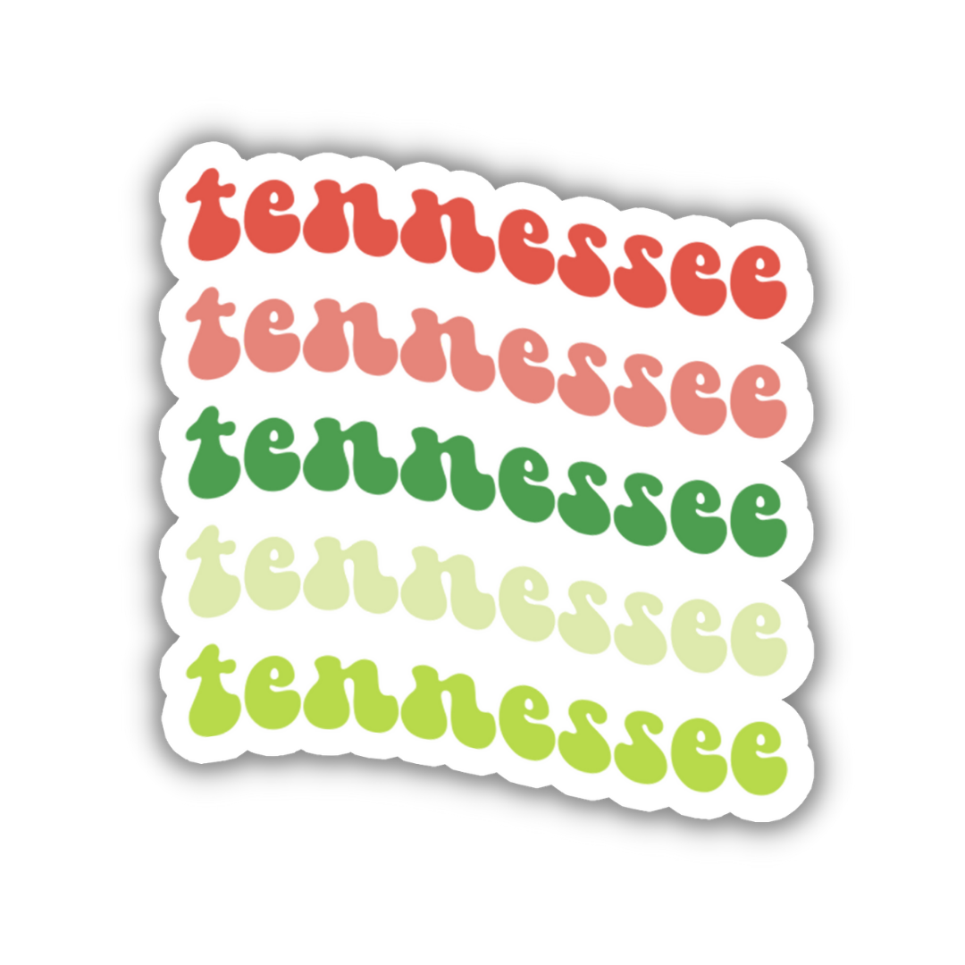 Tennessee Retro Sticker