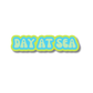 Day at Sea Sticker, Cruise Vacation, Vinyl Laptop Water Bottle Sticker, Places I've Been, Trendy Luggage Decal, Vintage Travel Inspired