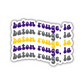 Baton Rouge, Louisiana College Town Sticker