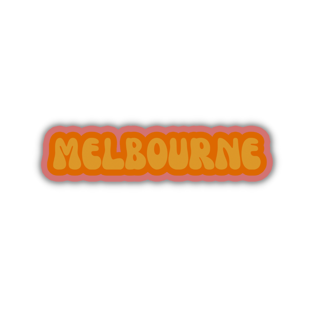 Melbourne Cloud Sticker