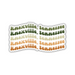 Knoxville, Tennessee College Town Sticker