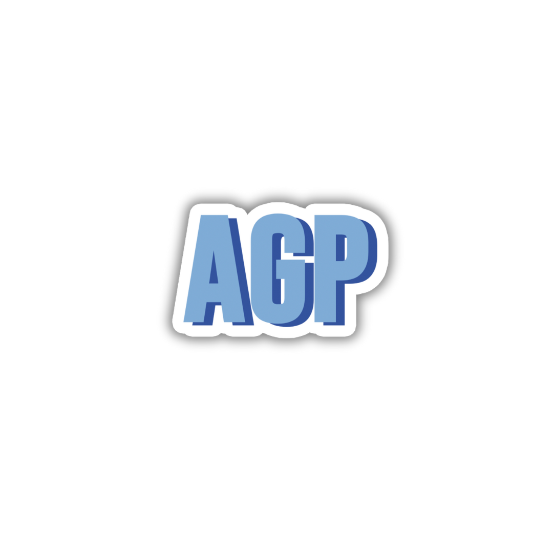 AGP Double Layered Sticker