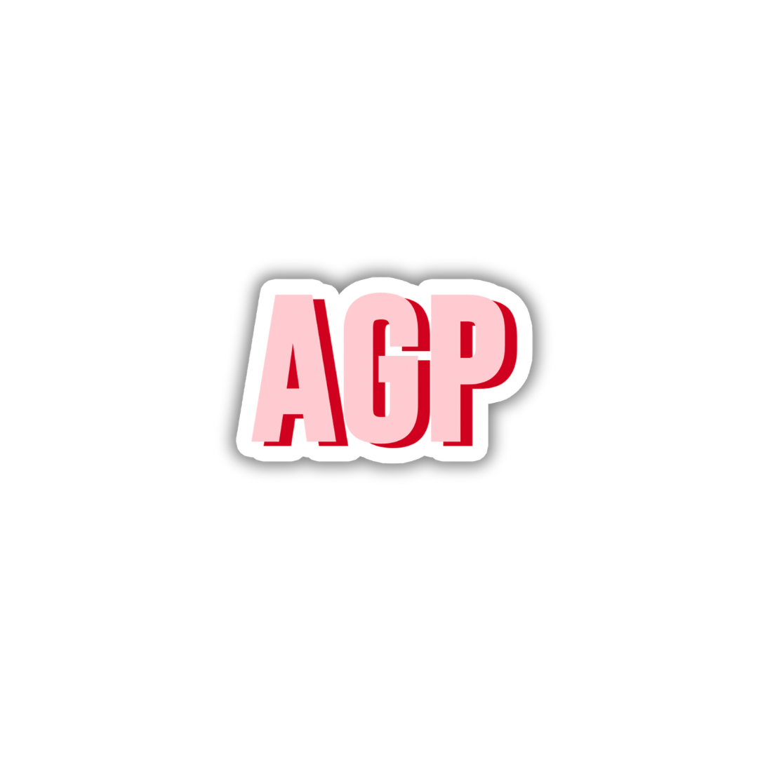 AGP Double Layered Sticker