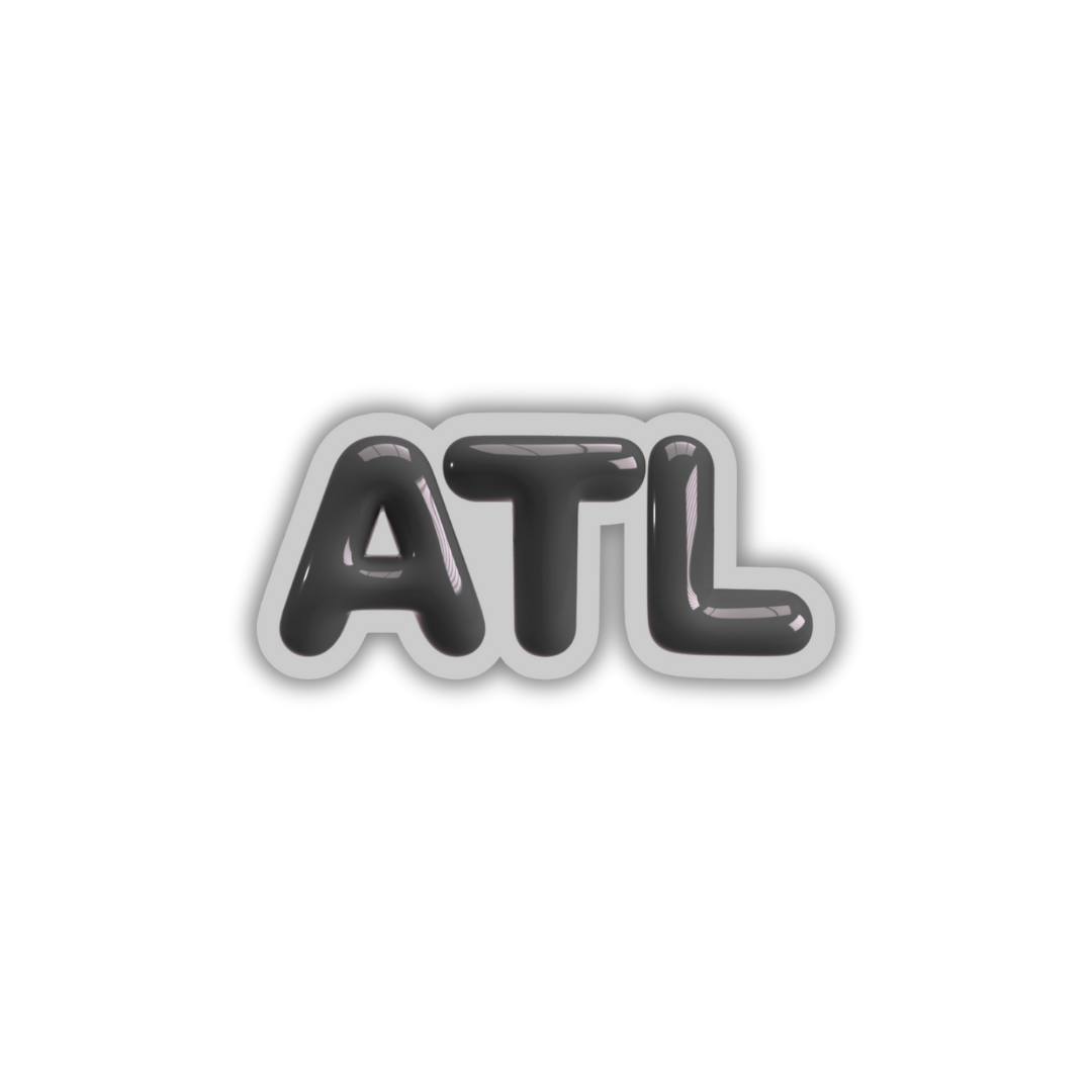 ATL Bubble Sticker