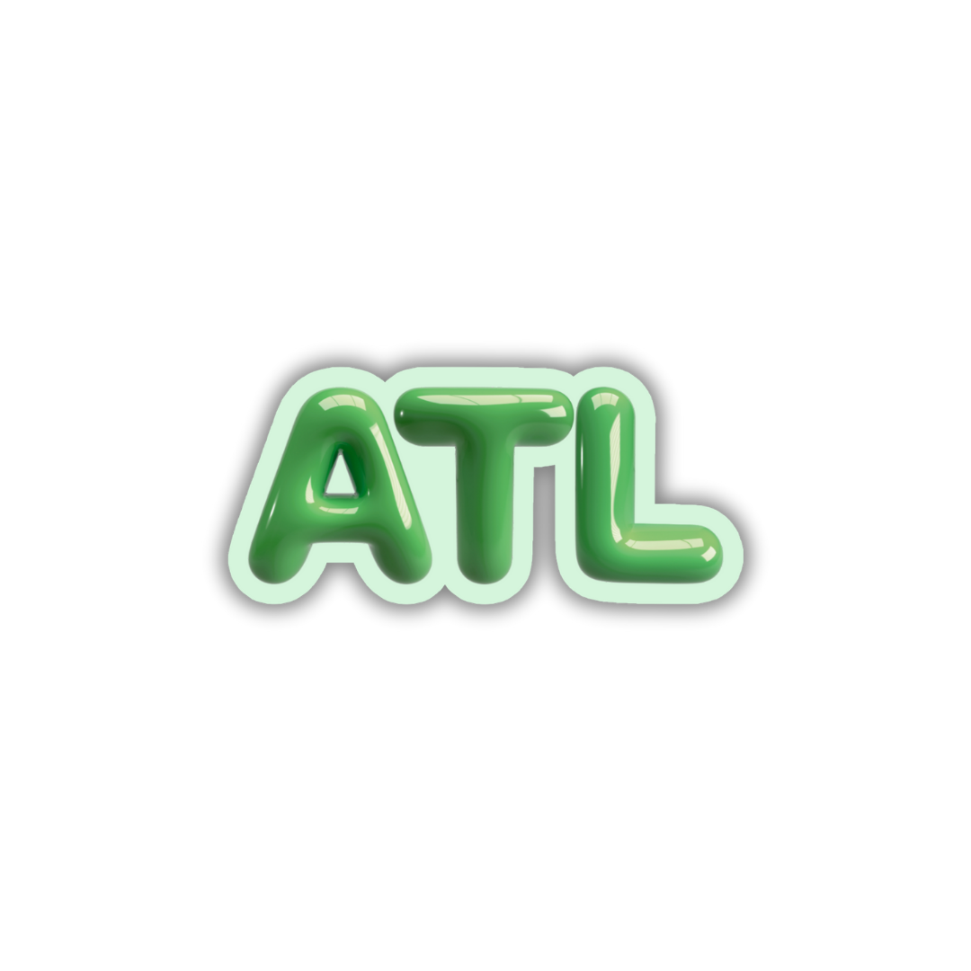 ATL Bubble Sticker