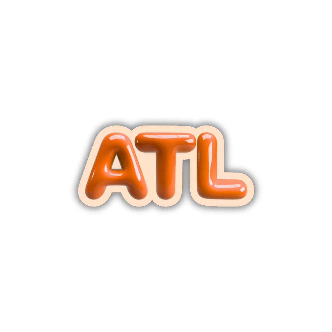 ATL Bubble Sticker
