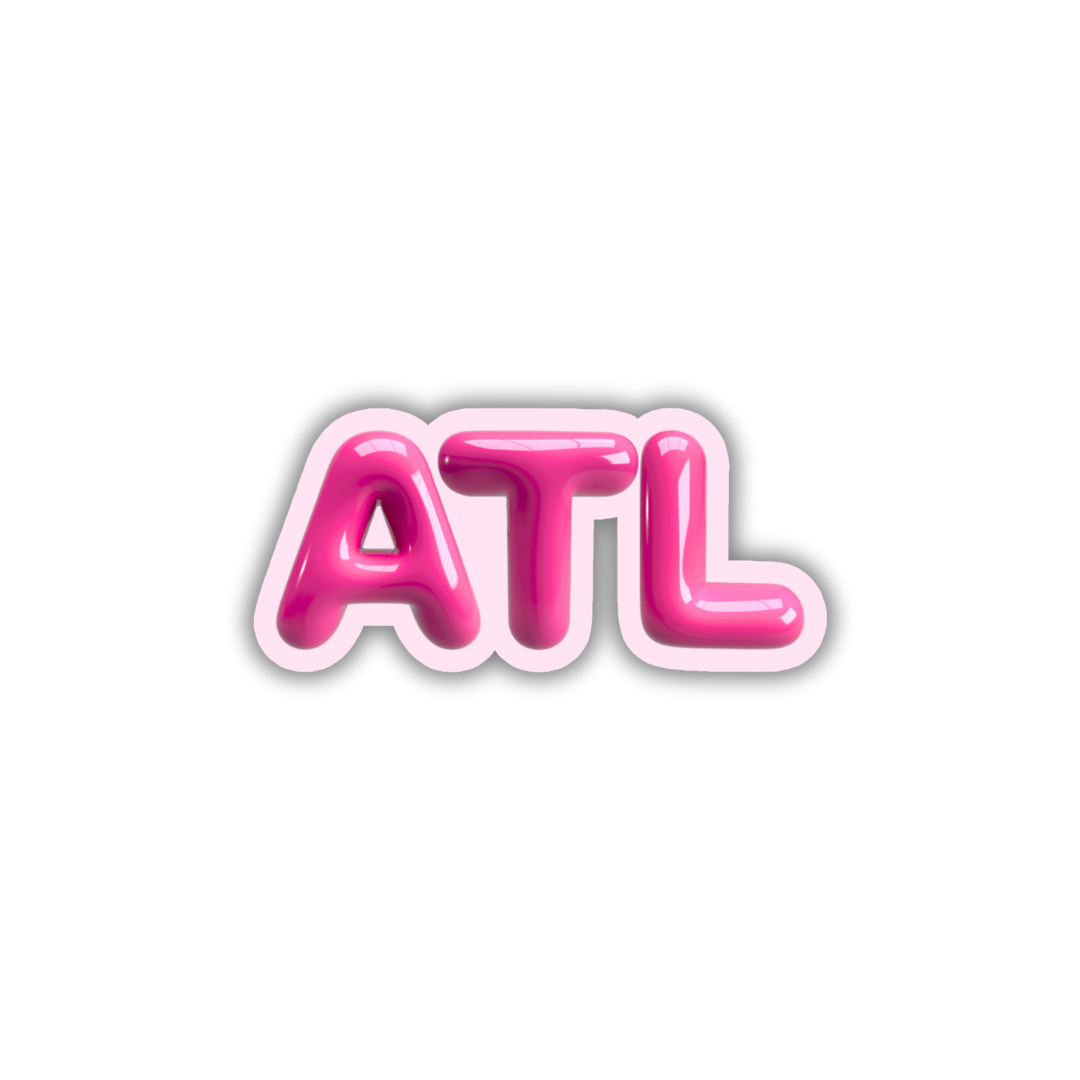 ATL Bubble Sticker
