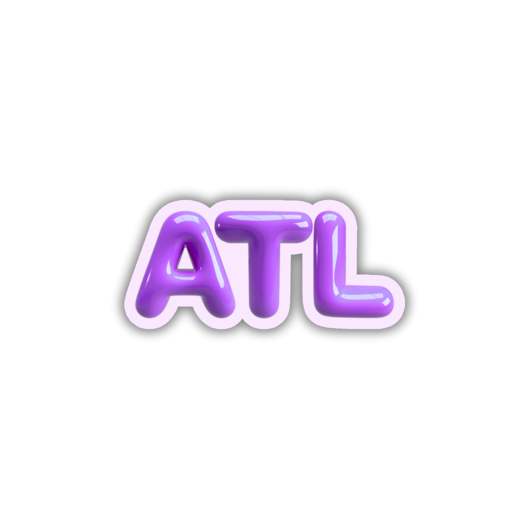 ATL Bubble Sticker
