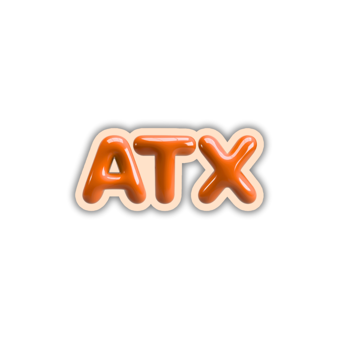 ATX Airport Code Sticker, Austin 3D Bubble Decal – TravelBeeTags
