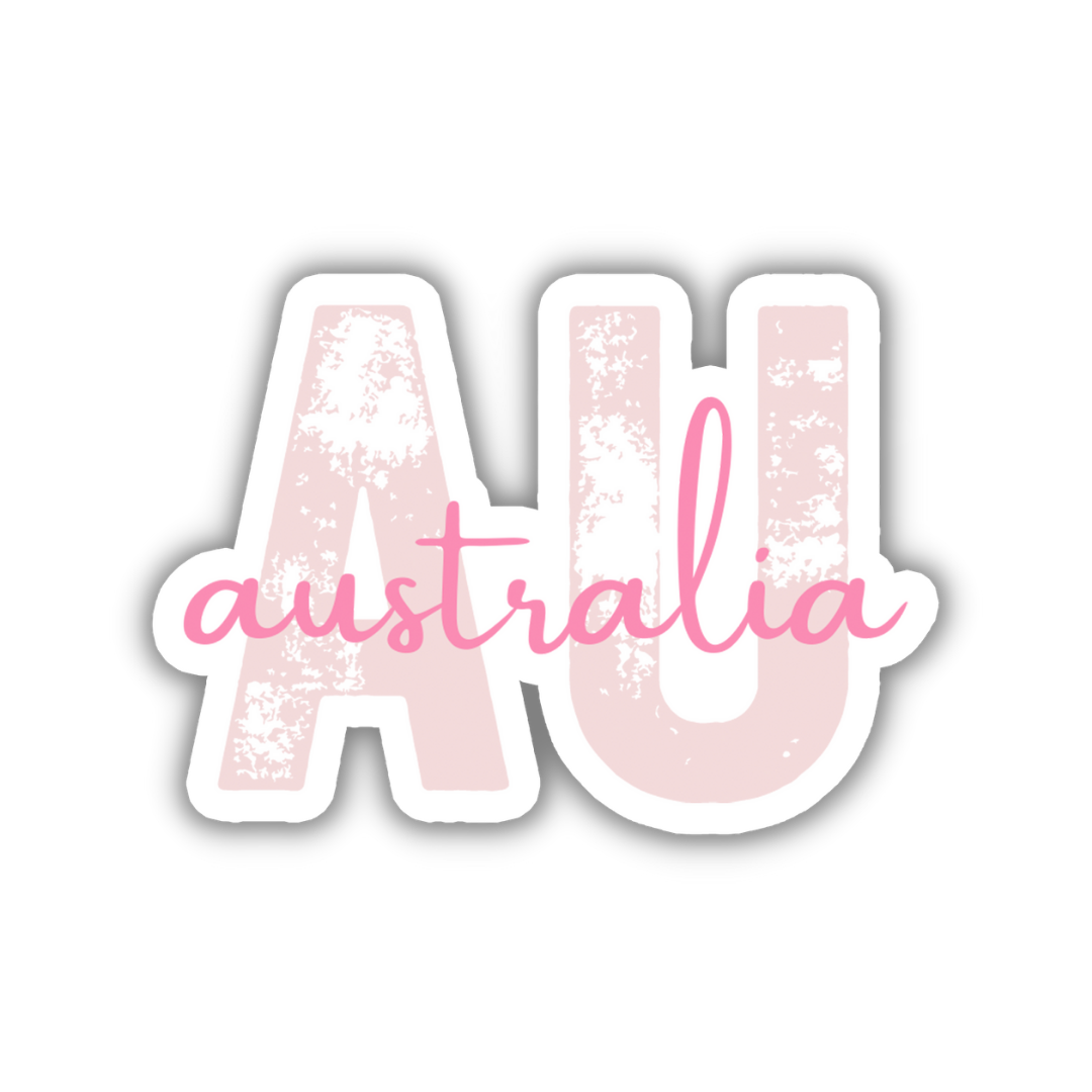Australia Country Code Sticker – TravelBeeTags
