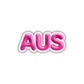 AUS Bubble Sticker