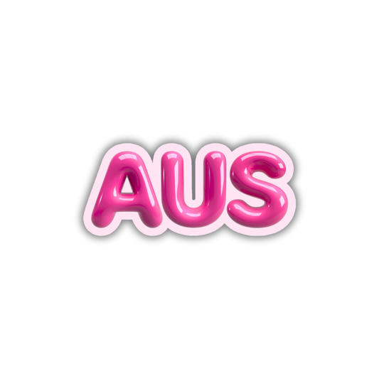 AUS Bubble Sticker