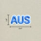 AUS Bubble Sticker