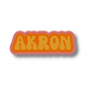 Akron Cloud Sticker