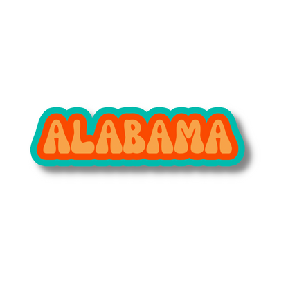 Alabama Cloud Sticker