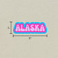 Alaska Cloud Sticker