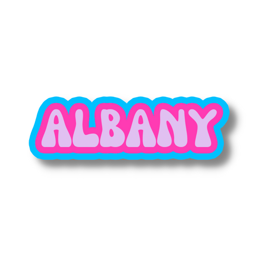 Albany Cloud Sticker