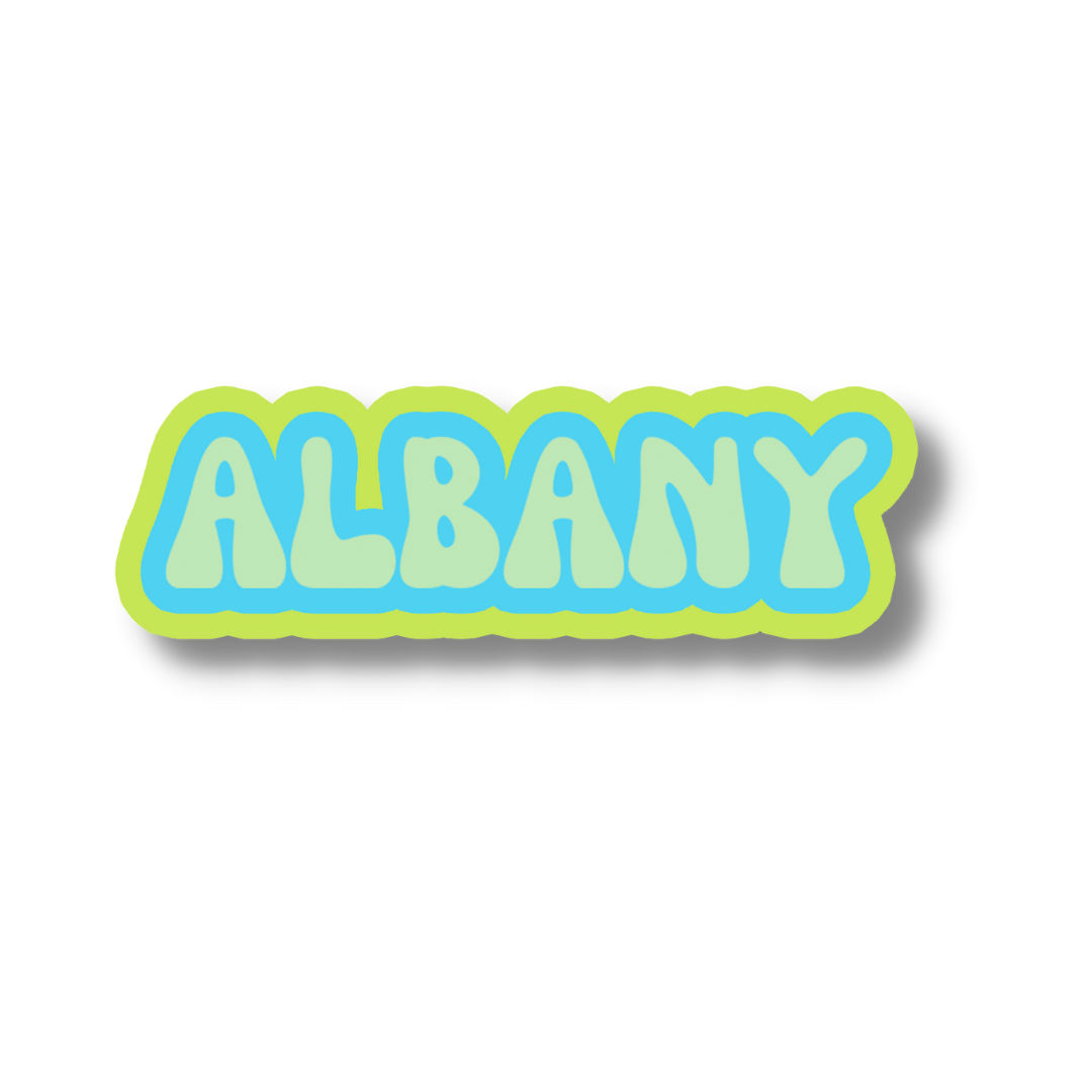 Albany Cloud Sticker