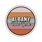 Albany, New York Circle Sticker