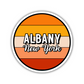 Albany, New York Circle Sticker