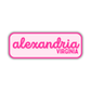 Alexandria, Virginia Retro Travel Sticker – Colorful Vinyl Decal for Laptop, Water Bottle & Luggage