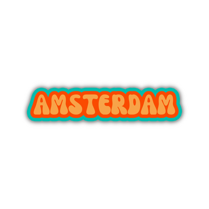 Amsterdam Cloud Sticker