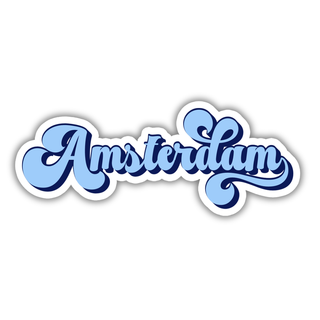 Amsterdam Vintage Sticker