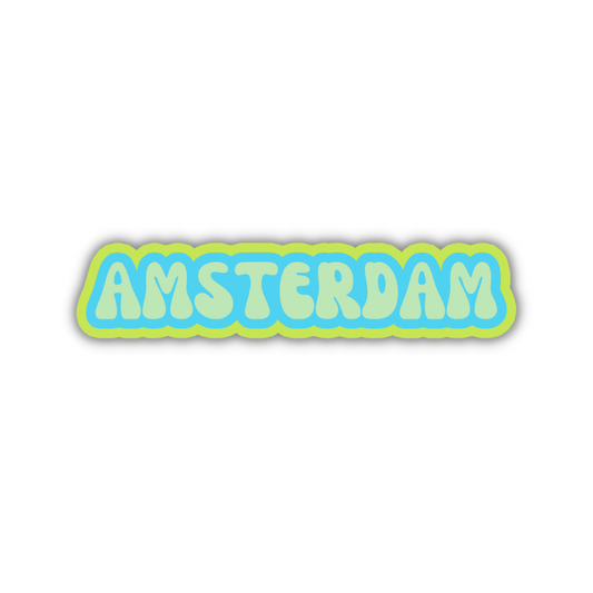 Amsterdam Cloud Sticker