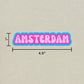 Amsterdam Cloud Sticker