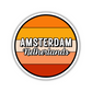 Amsterdam, Netherlands Circle Sticker