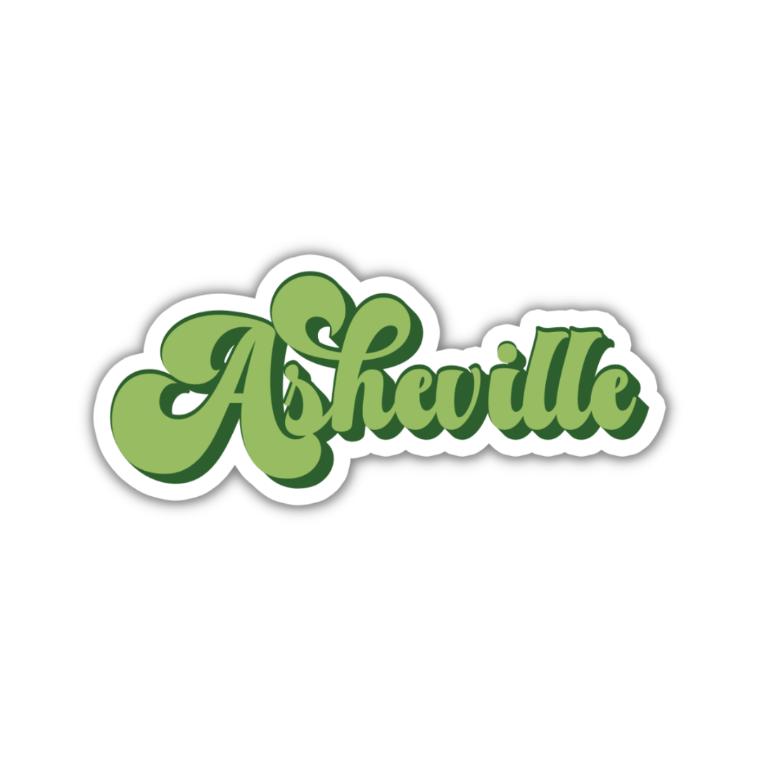 Asheville Vintage Sticker