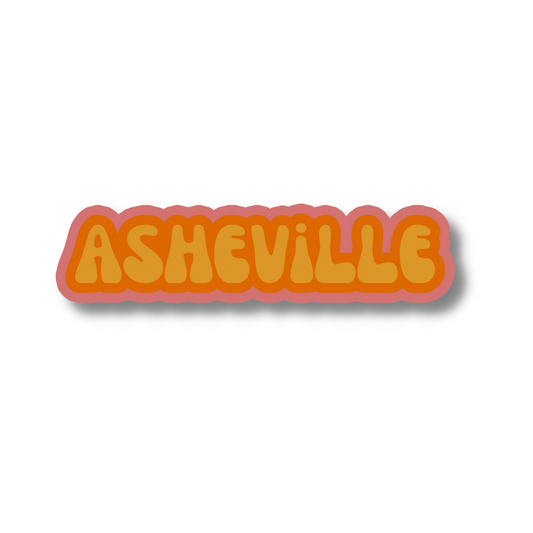 Asheville Cloud Sticker