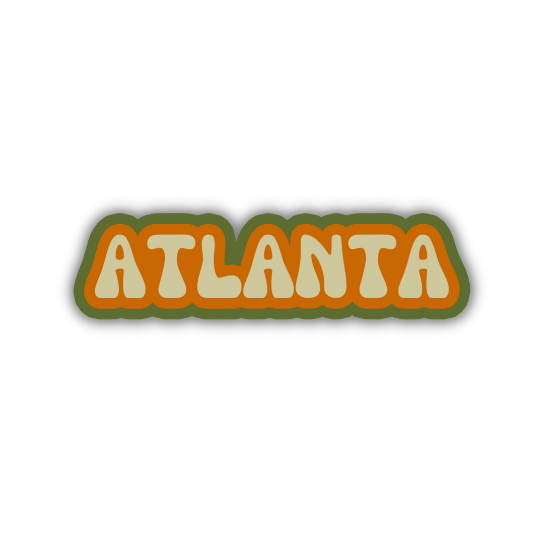 Atlanta Cloud Sticker