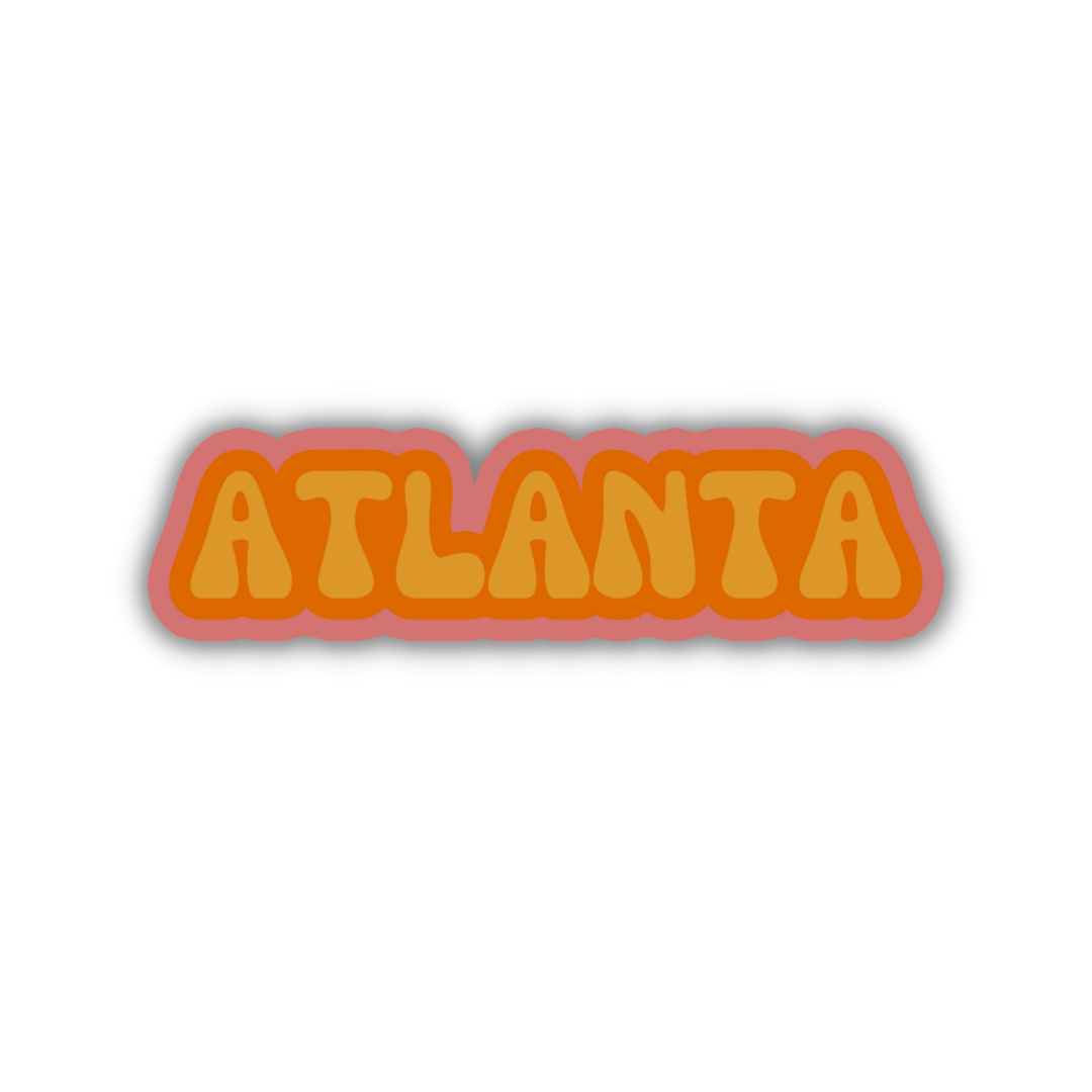 Atlanta Cloud Sticker