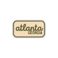 Atlanta, Georgia Retro Travel Sticker – Colorful Vinyl Decal for Laptop, Water Bottle & Luggage
