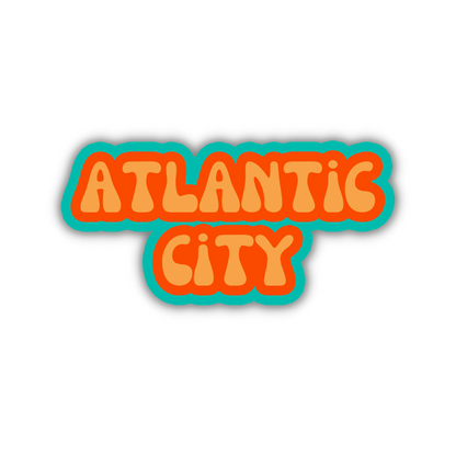 Atlantic City Cloud Sticker