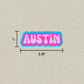 Austin Cloud Sticker